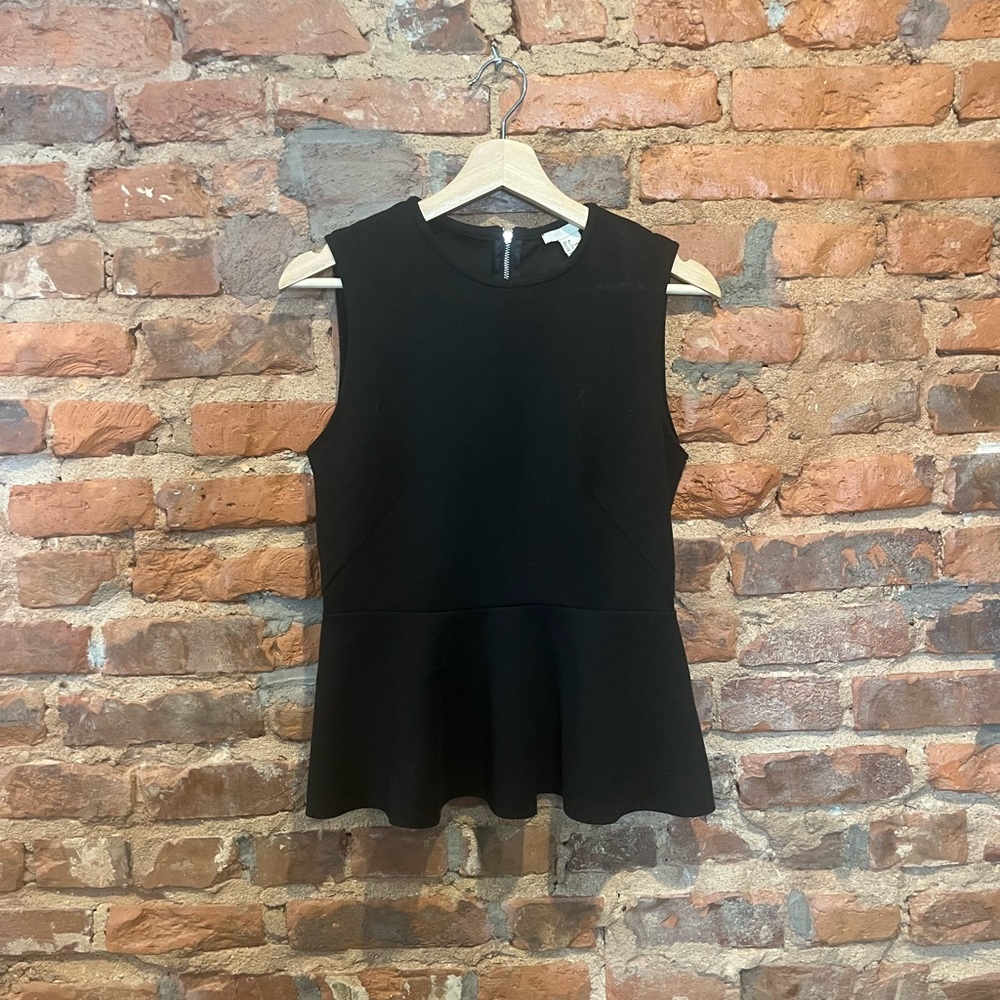 H&M Stretchy Peplum Tank - Size 8